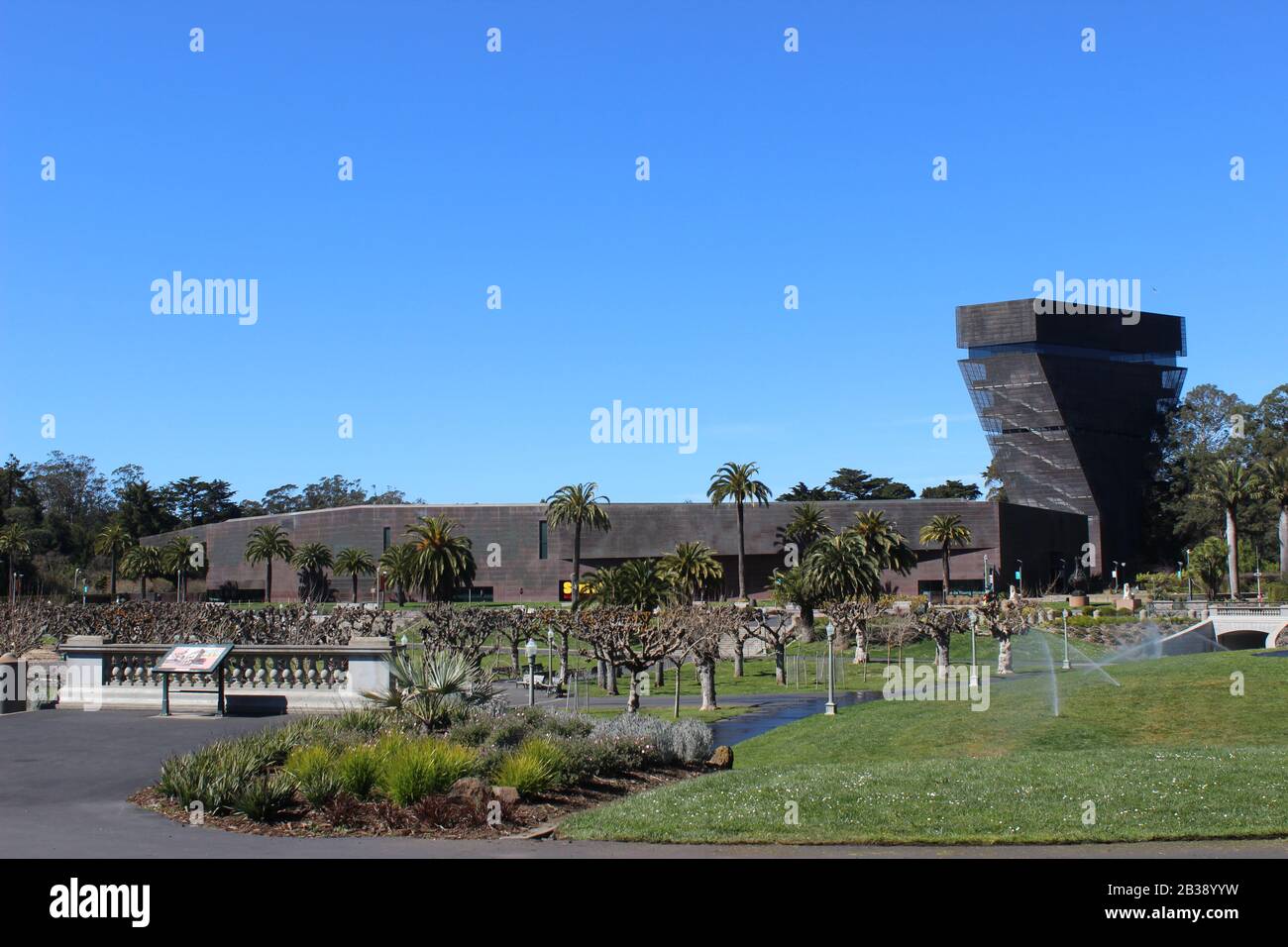 M.H. de Young Memorial Museum, Golden Gate Park, San Francisco, Kalifornien Stockfoto