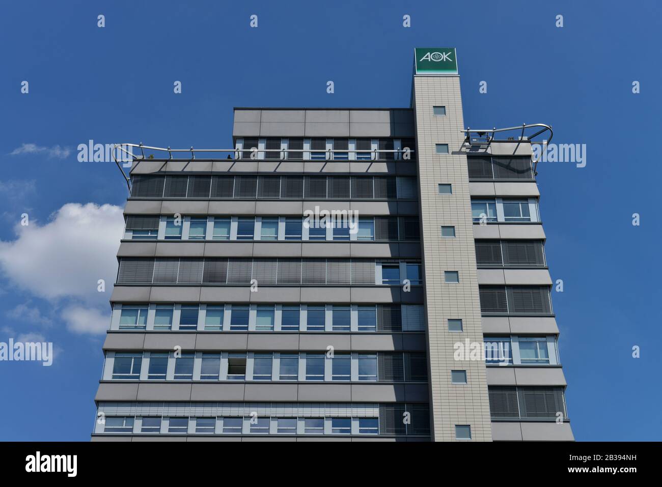 AOK, Wilhelmstraße, Kreuzberg, Berlin, Deutschland Stockfoto