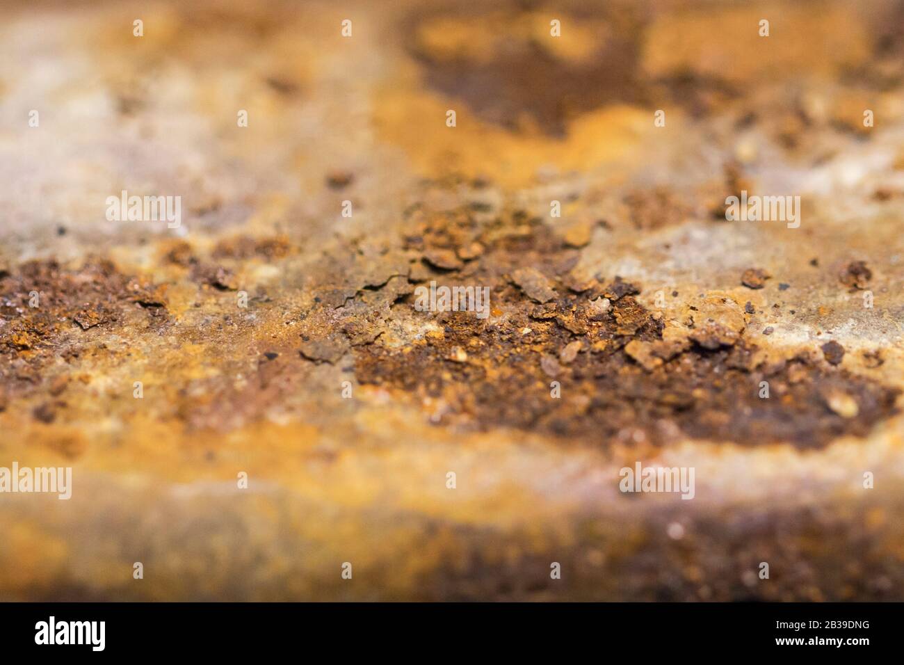 Metal Rust Hintergrund, Metal Rust Textur, Rust, Decay Metal Hintergrund. Stockfoto