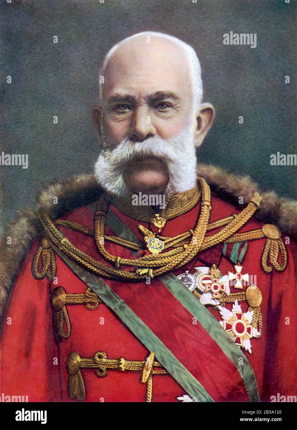 Franz JOSEPH I. VON ÖSTERREICH (1830-1916) Monarch des Österreich-ungarischen Kaiserreichs, ca. 1905 Stockfoto
