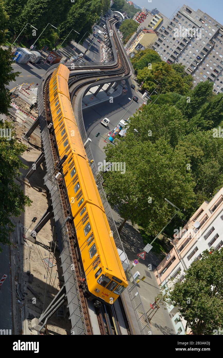 U-Bahn, U1, Gitschiner Straße, Kreuzberg, Berlin, Deutschland Stockfoto