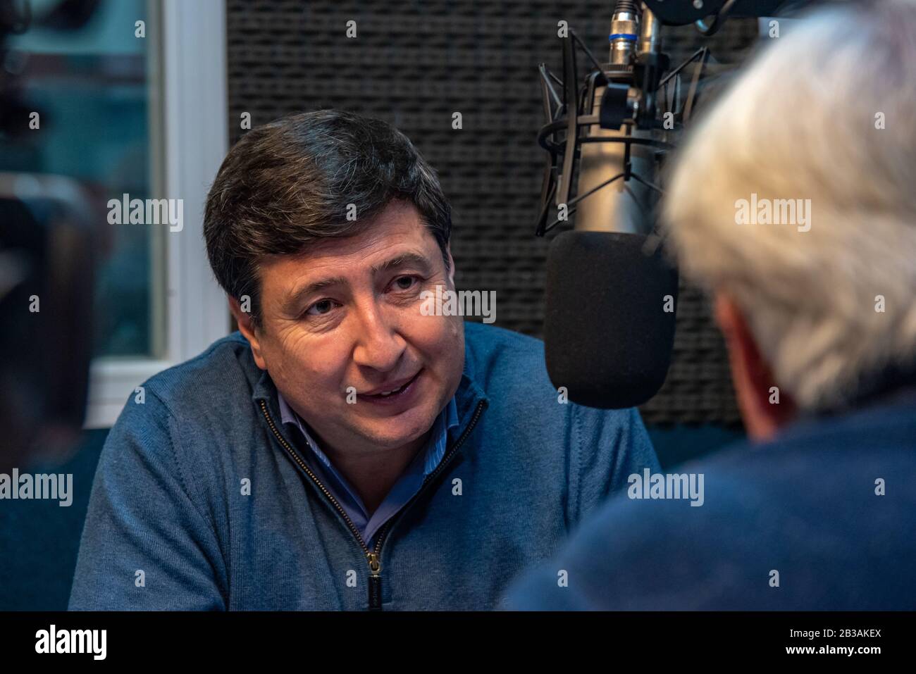 Minister für soziale Entwicklung der Argentinischen Nation, Daniel Arroyo Stockfoto