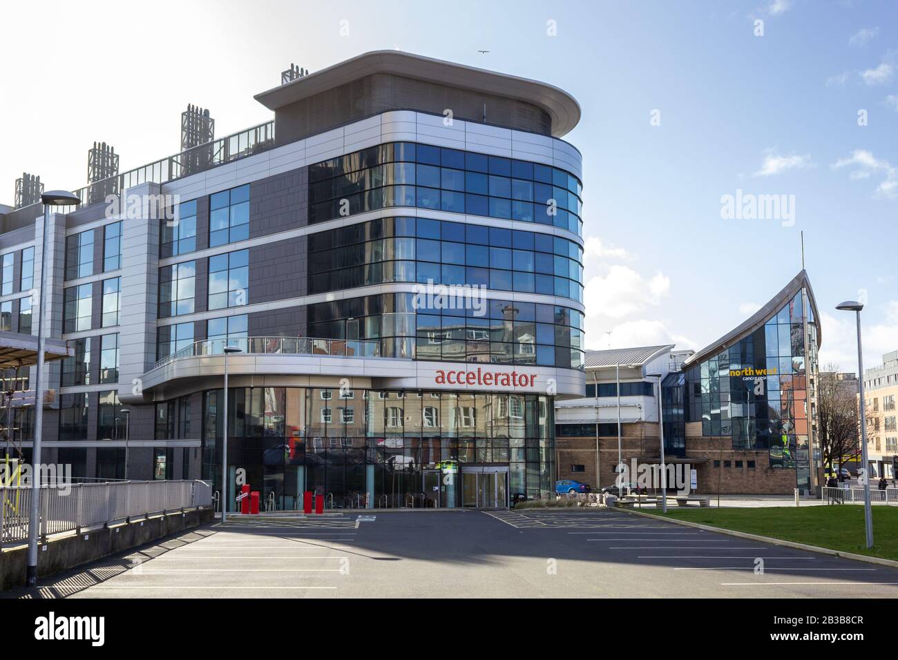 Accelerator Life Science Research Institute, Daulby Street, Liverpool Stockfoto