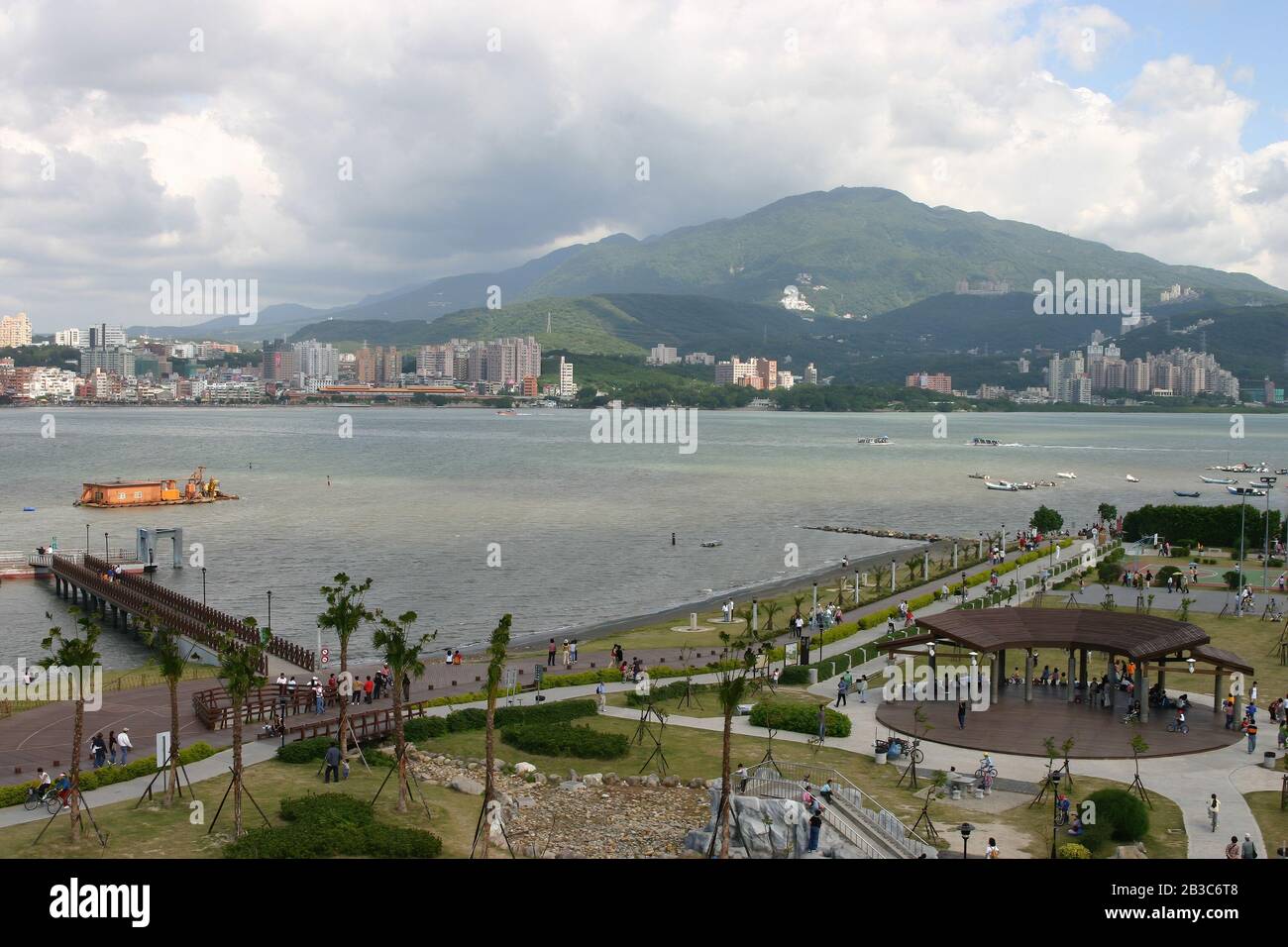 Taipeh, 16. Okt: Blick auf die alte Straße von Bali am 16. Okt 2004 in Taipeh, Taiwan Stockfoto