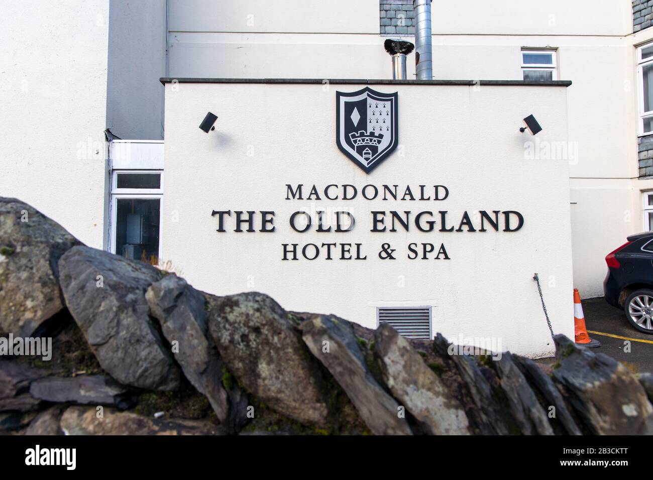 MacDonald, The Old England Hotel & Spa, Bowness-on-Windermere, Lake District, England Stockfoto