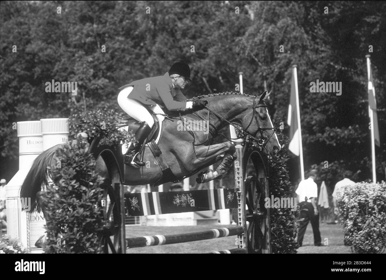 CSI Valkenswaard 1998, Nona Garcon (USA) reitend Rhythmisch Stockfoto