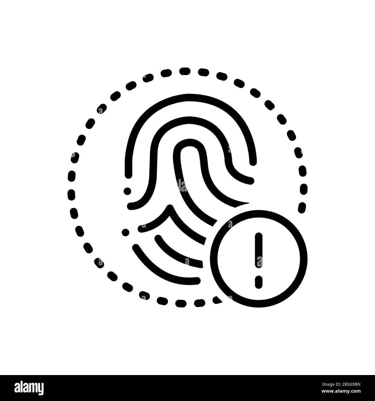 Warnsymbol Stock Vektor