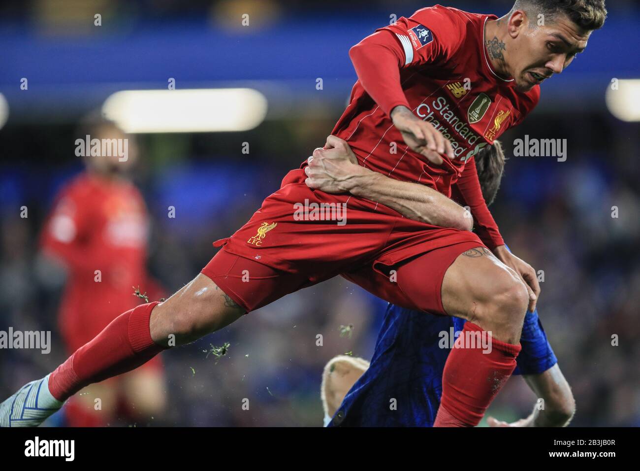 März 2020, Stamford Bridge, London, England; Emirates FA Cup 5. Runde, Chelsea gegen Liverpool: Stockfoto