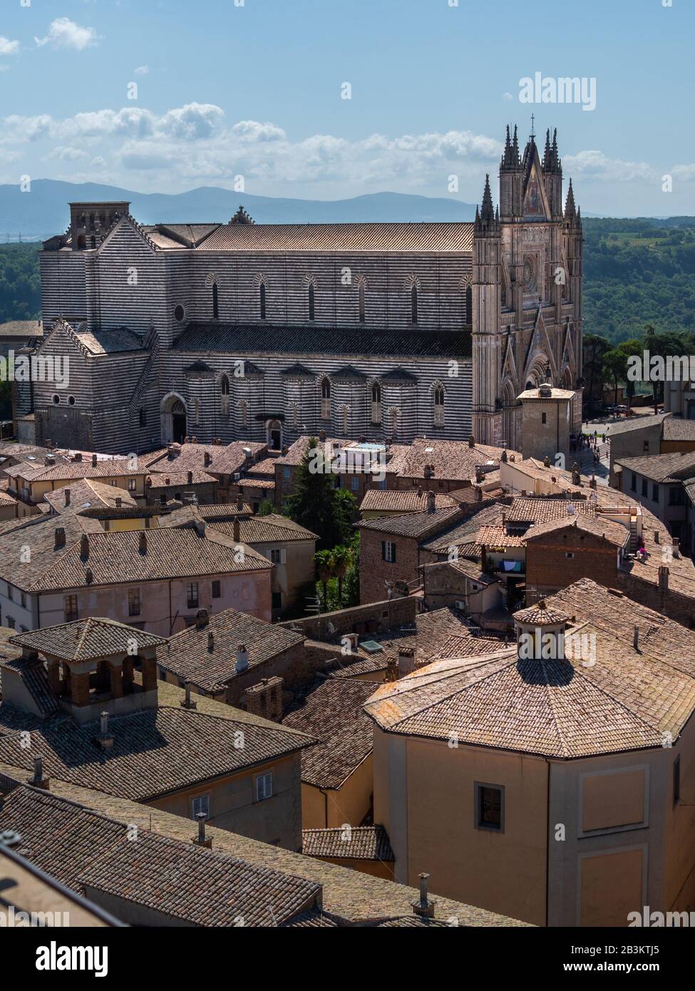 Italien, Umbrien, Orvieto, Kathedrale, Dom Santa Maria Assunta Stockfoto
