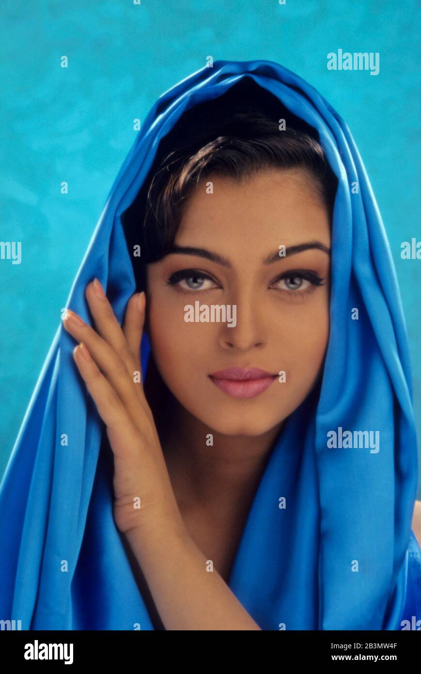 Aishwarya Rai Bachchan, indische Schauspielerin, Gewinnerin der Miss World 1994 Stockfoto