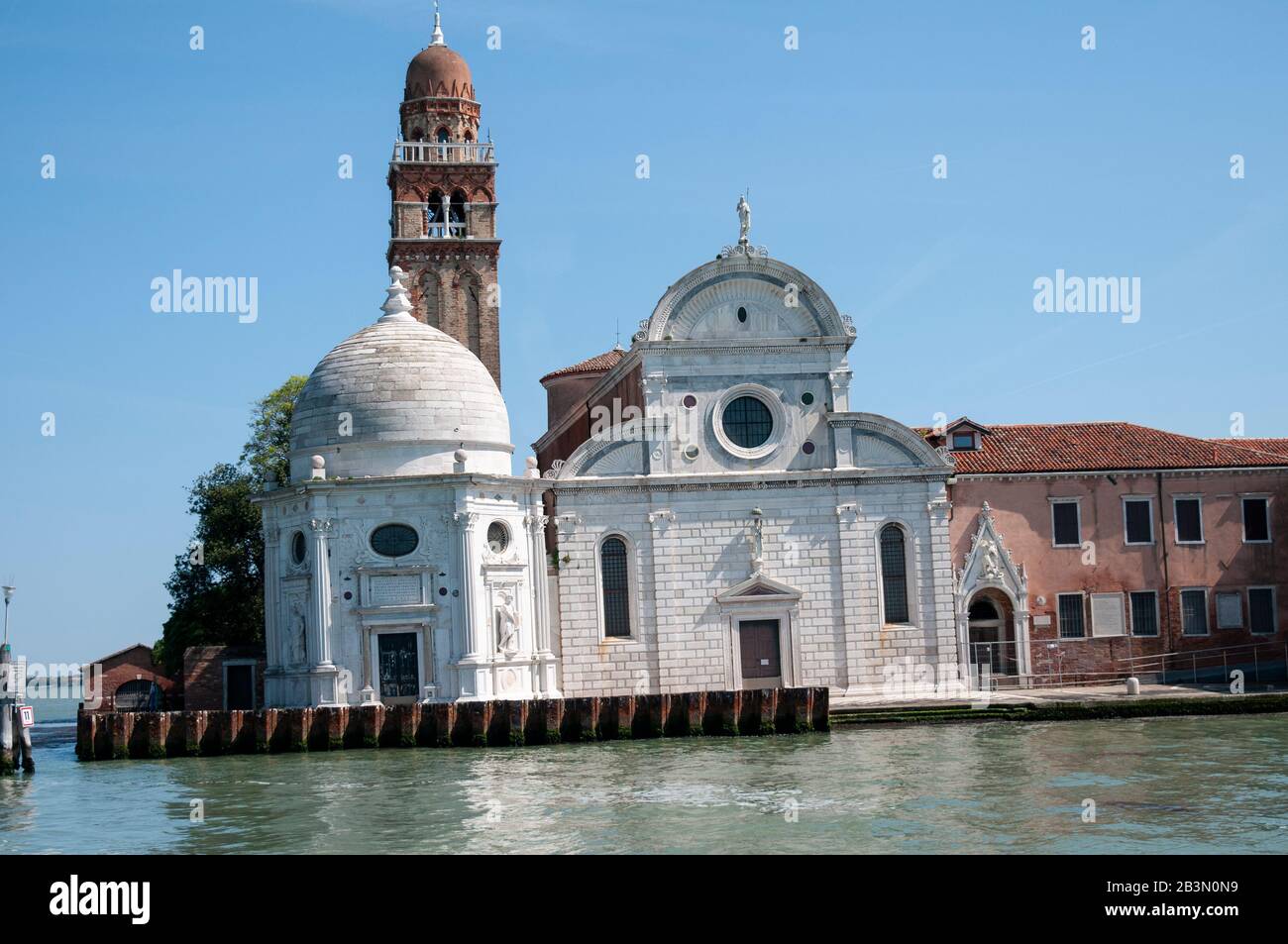 San Michele Friedhofsinsel - Venedig, Italien Stockfoto