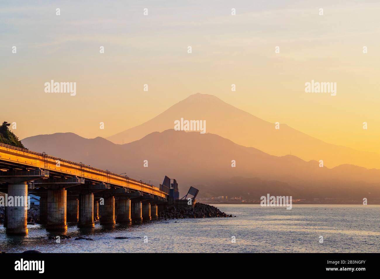 Fuji, 3776 m, Fuji-Hakone-Izu Nationalpark, UNESCO-Weltkulturerbe, Präfektur Shizuoka, Honshu, Japan, Asien Stockfoto