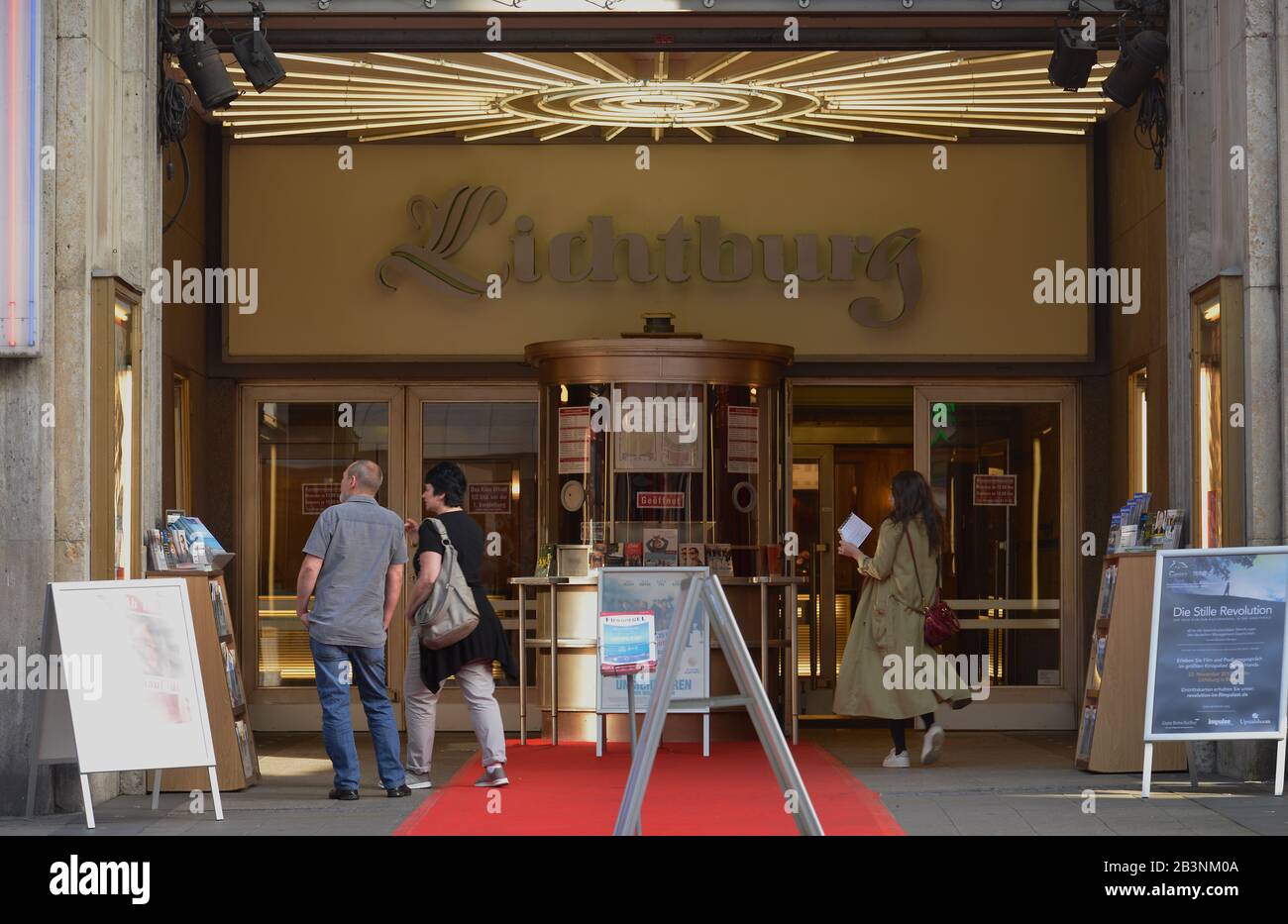 Kino Lichtburg, Kettwiger Straße, Essen, Nordrhein-Westfalen, Deutschland Stockfoto