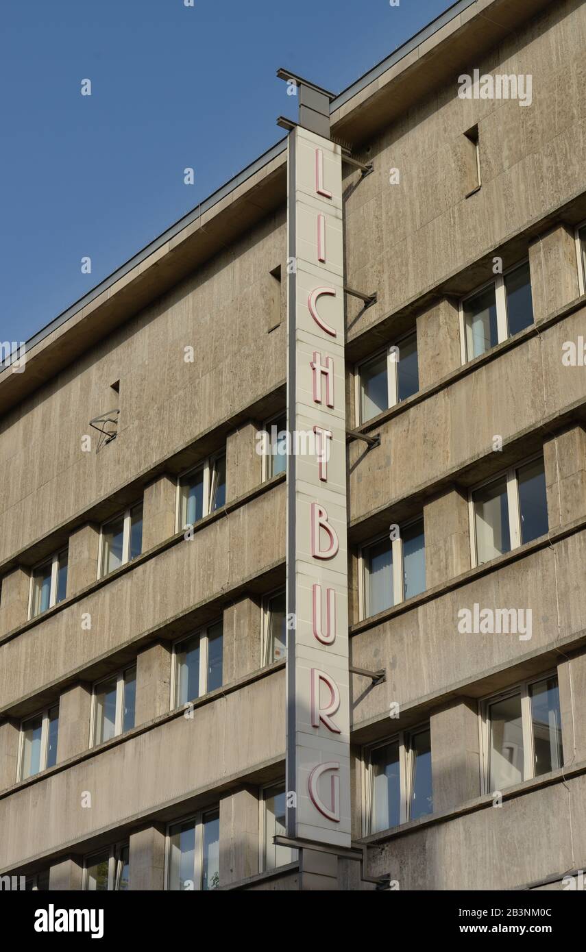 Kino Lichtburg, Kettwiger Straße, Essen, Nordrhein-Westfalen, Deutschland Stockfoto