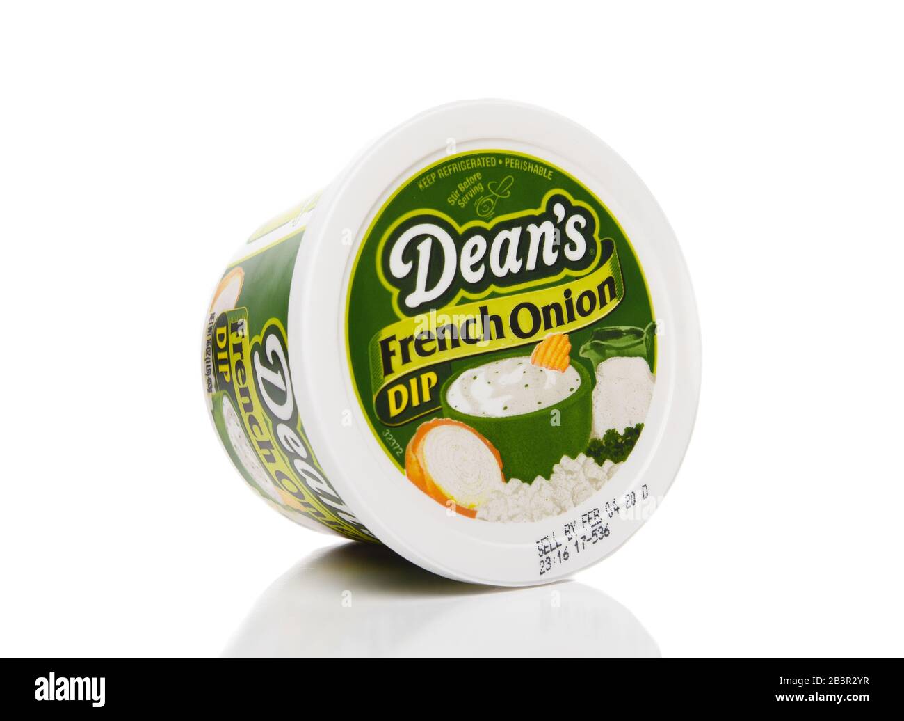 Irvine, KALIFORNIEN - 25. Okt. 2019: Ein 16-Unzen-Paket aus Deans French Onion Dip. Stockfoto