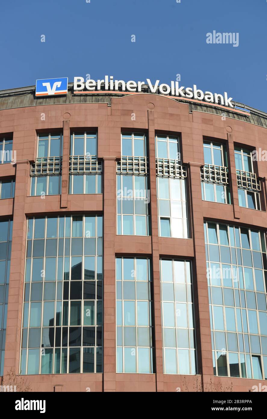 Berliner Volksbank, Budapester Straße, Tiergarten, Berlin, Deutschland Stockfoto