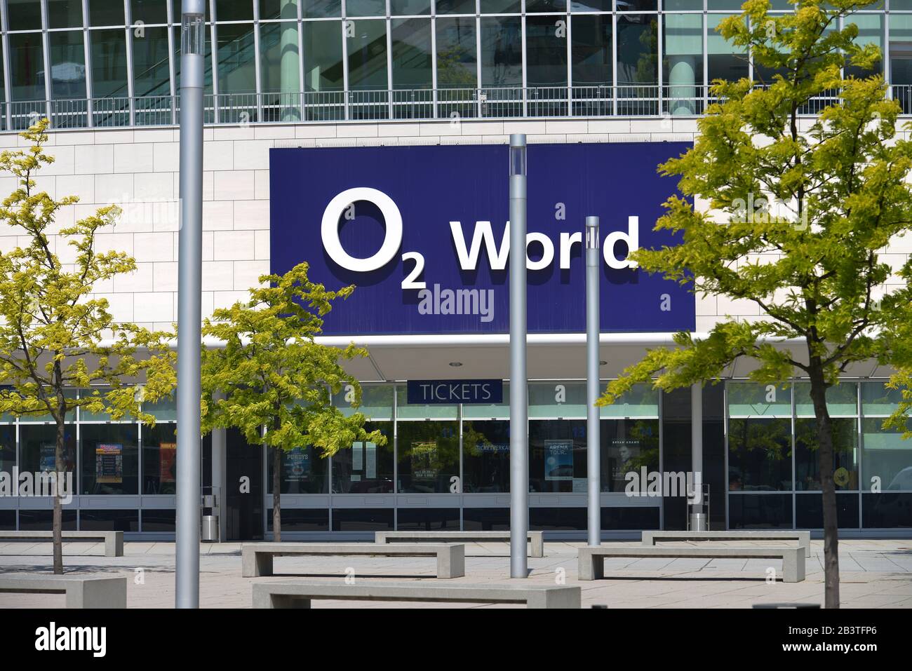 02 World, O2-Platz, Friedrichshain, Berlin, Deutschland Stockfoto