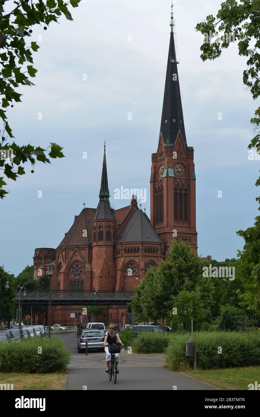 Lutherkirche, Buelowstraße, Schönenberg, Berlin, Deutschland/Bülowstraße Stockfoto