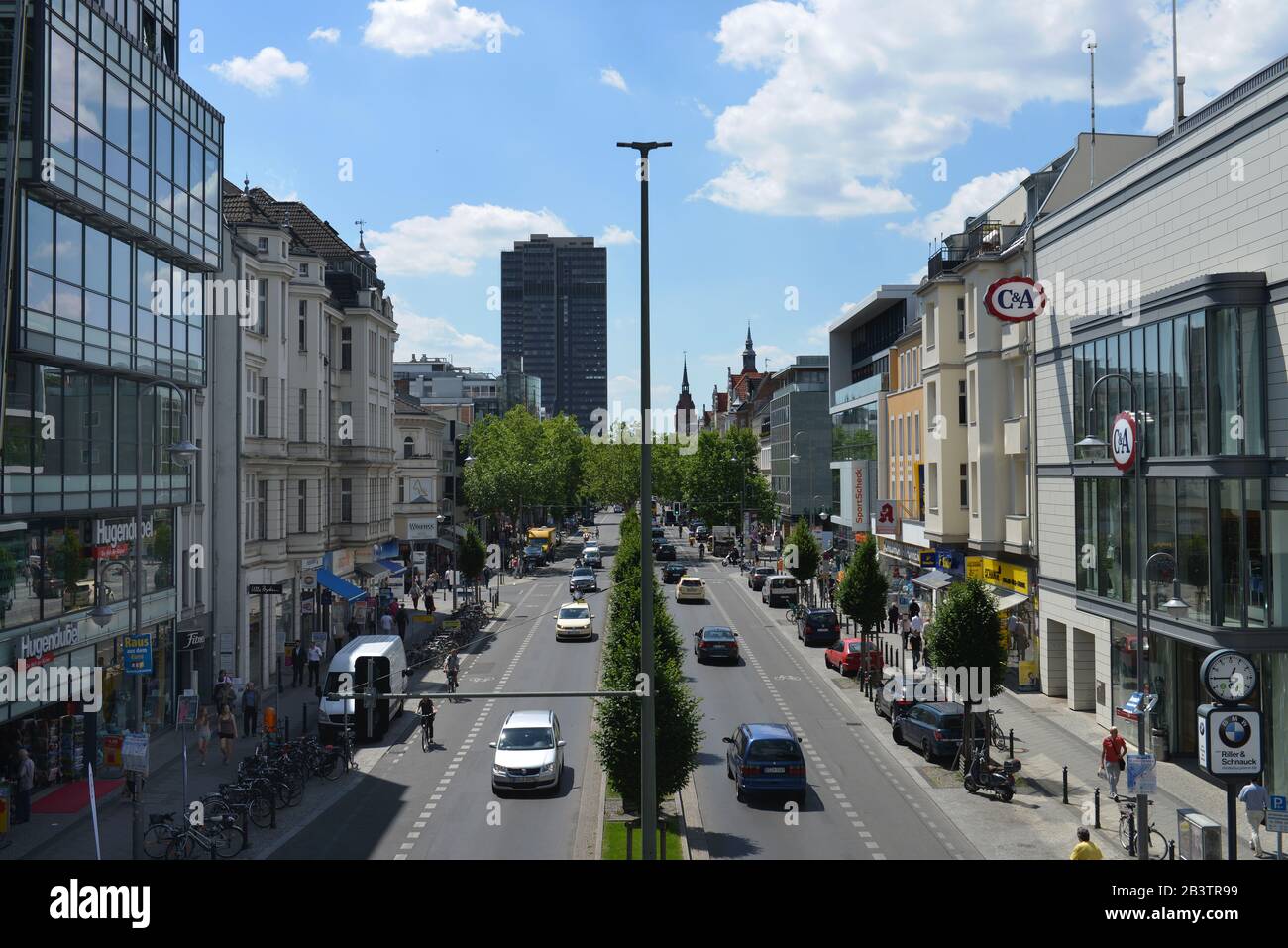 Schloßstraße, Steglitz, Berlin, Deutschland Stockfoto