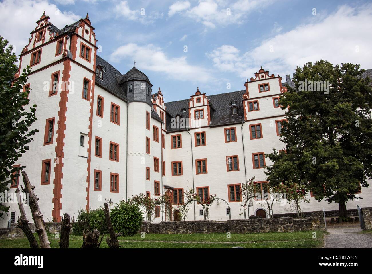 Schloss Hadamar im Westerwald Stockfoto