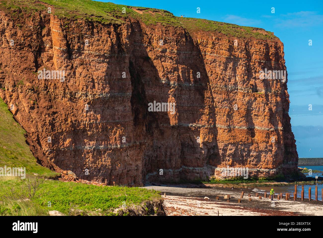 Nordseeinsel Helgoland, Provinz Schleswig-Holstein, Kreis Pinneberg, Norddeutschland, Europa Stockfoto