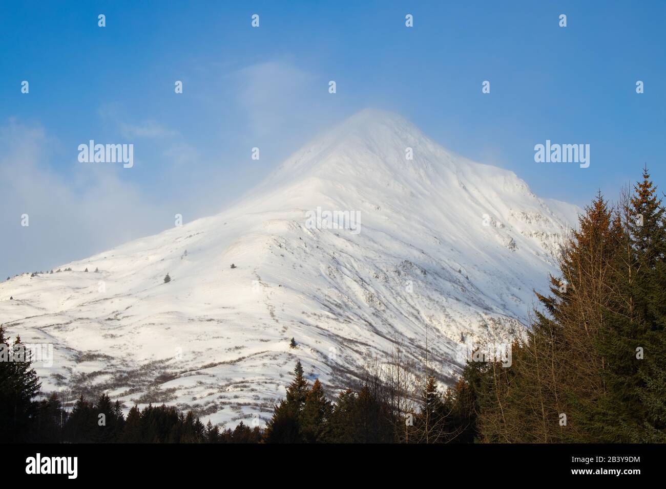 Barometer Mountain, Kodiak, Alaska, USA Stockfoto
