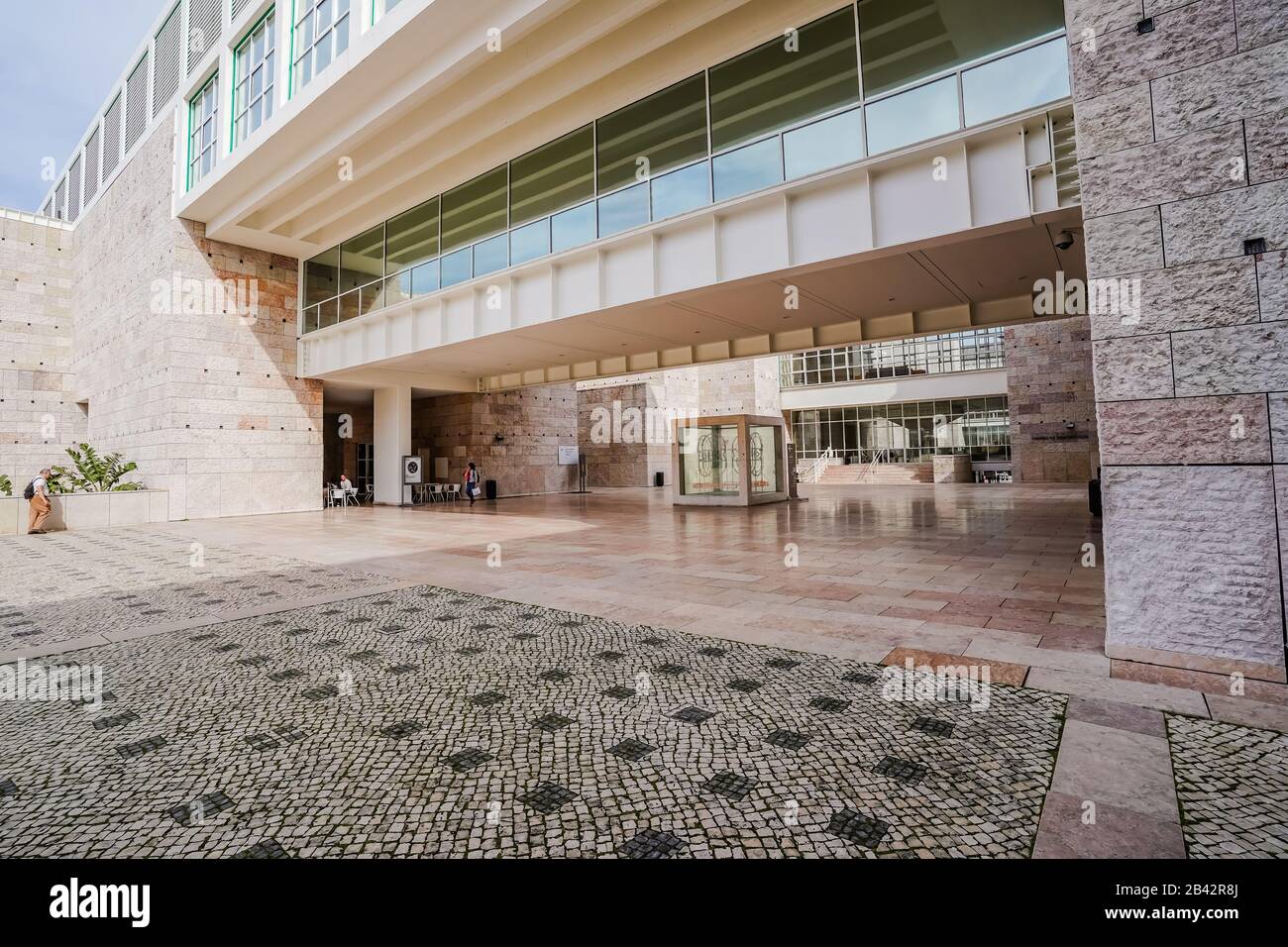 Das Centro Cultural de Belém ist ein renommiertes Kulturzentrum in Lissabon Portugal Stockfoto