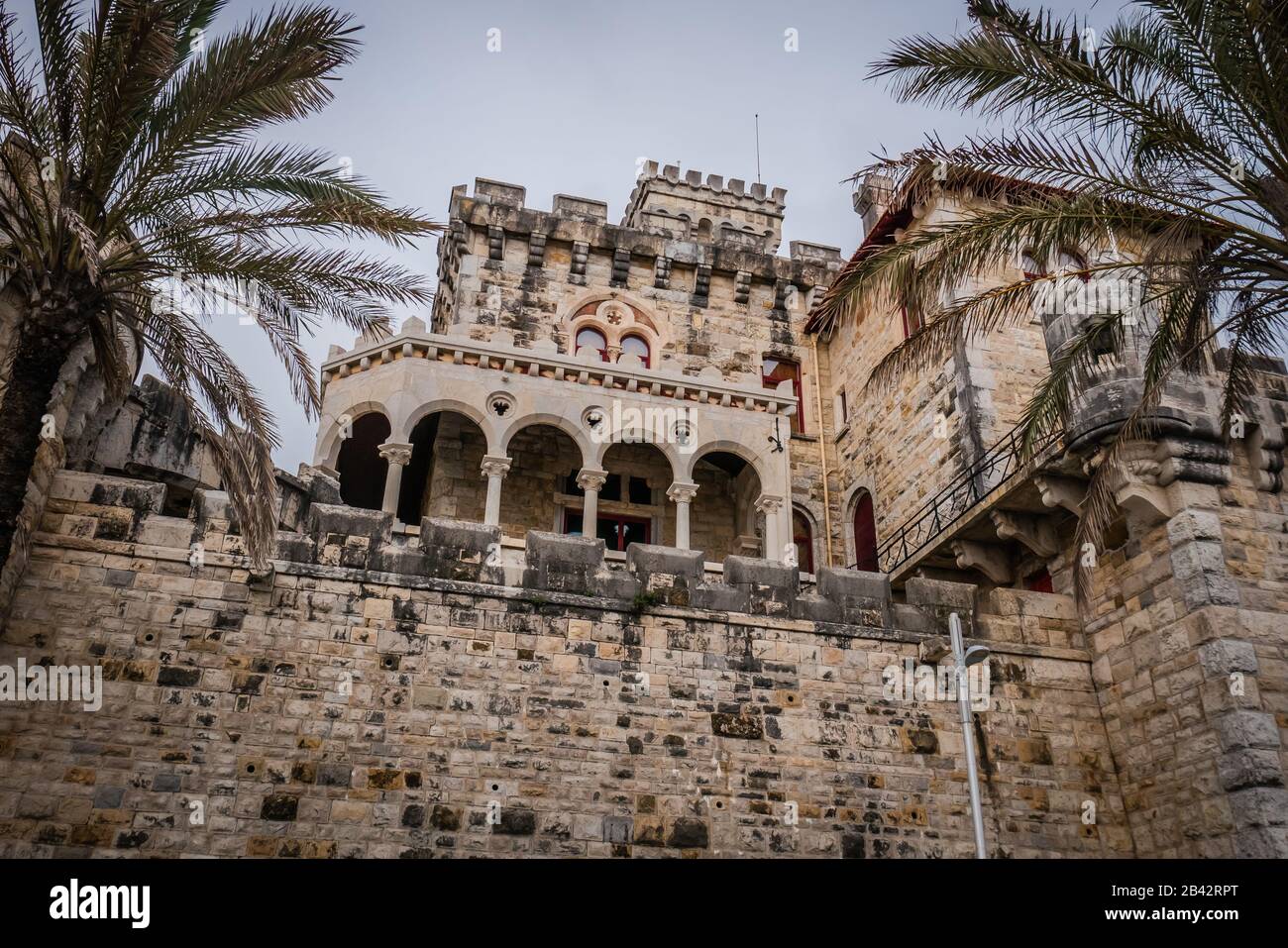 Forte da Cruz, Schloss, Estoril, Portugal Stockfoto