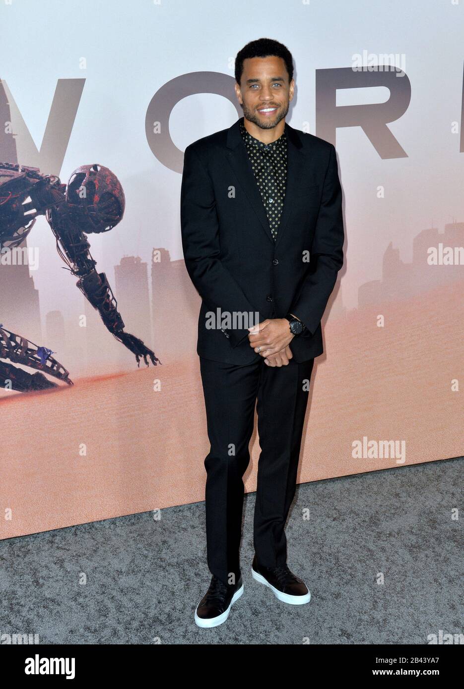 Los Angeles, USA. März 2020. Los ANGELES, CA: 05, 2020: Michael Ealy in der Staffel 3 Premiere von HBO's "Westworld" im TCL Chinese Theatre. Bildnachweis: Paul Smith/Alamy Live News Stockfoto