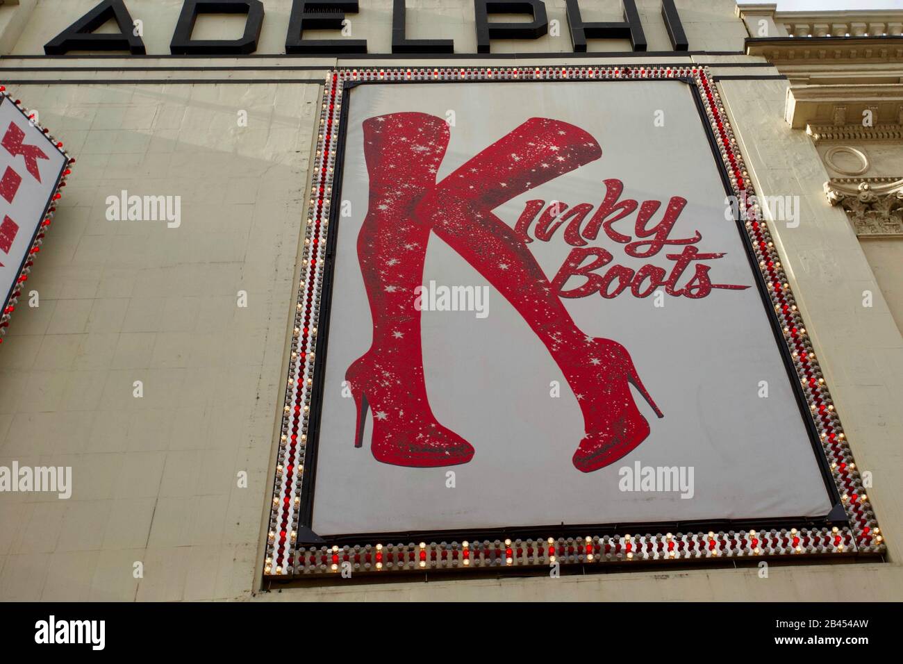 Kinky Boots, Adelphi Theatre, Strand, City of Westminster, London, England. Stockfoto