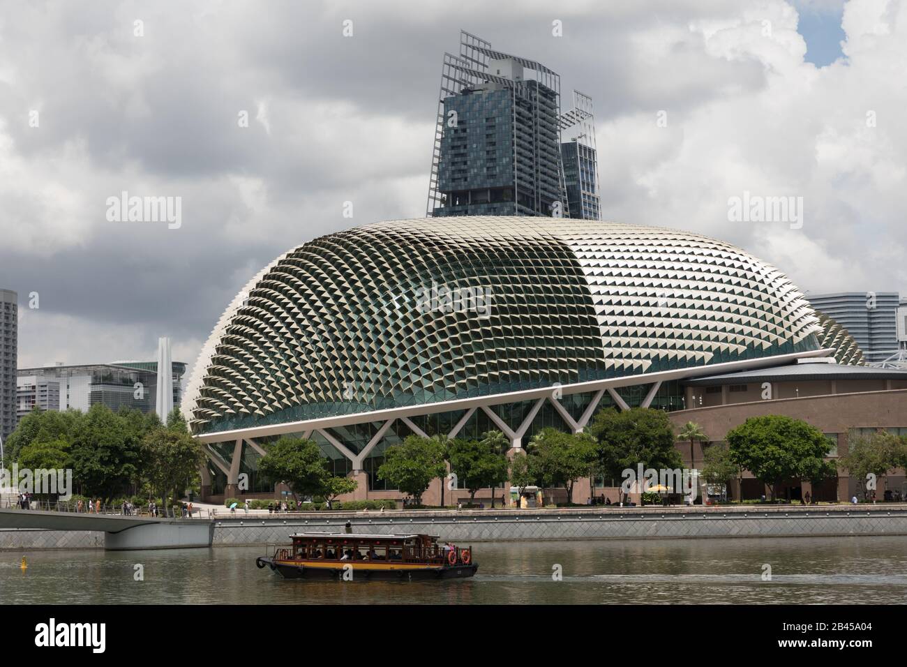 Theater an der Bucht, Singapur Stockfoto