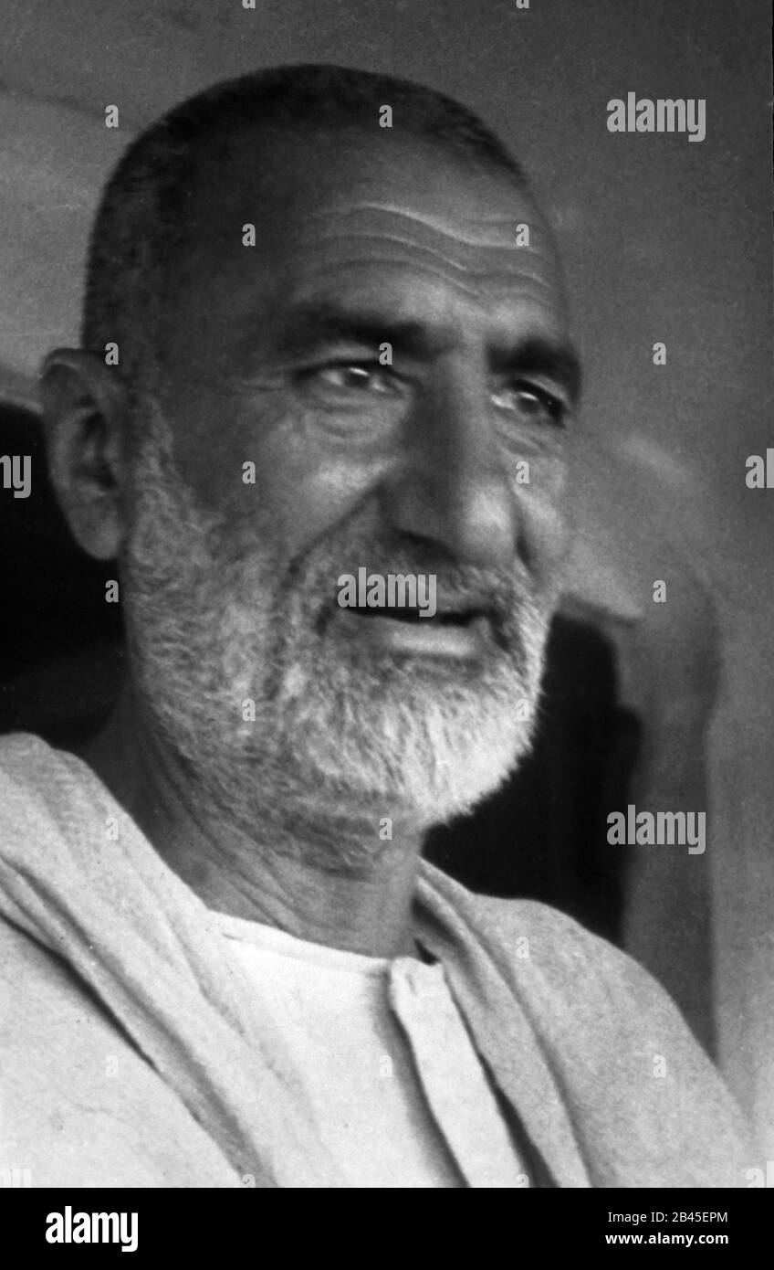 Khan Abdul Ghaffar Khan, Indien, Asien, alter Jahrgang 1900s Bild Stockfoto