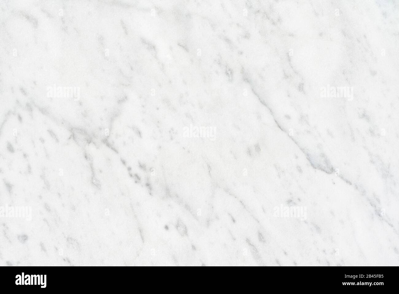 Weißen Carrara-Marmor Tageslicht für Bad oder Küche weiße Arbeitsplatte. Hochauflösende Texturen und Muster. Stockfoto