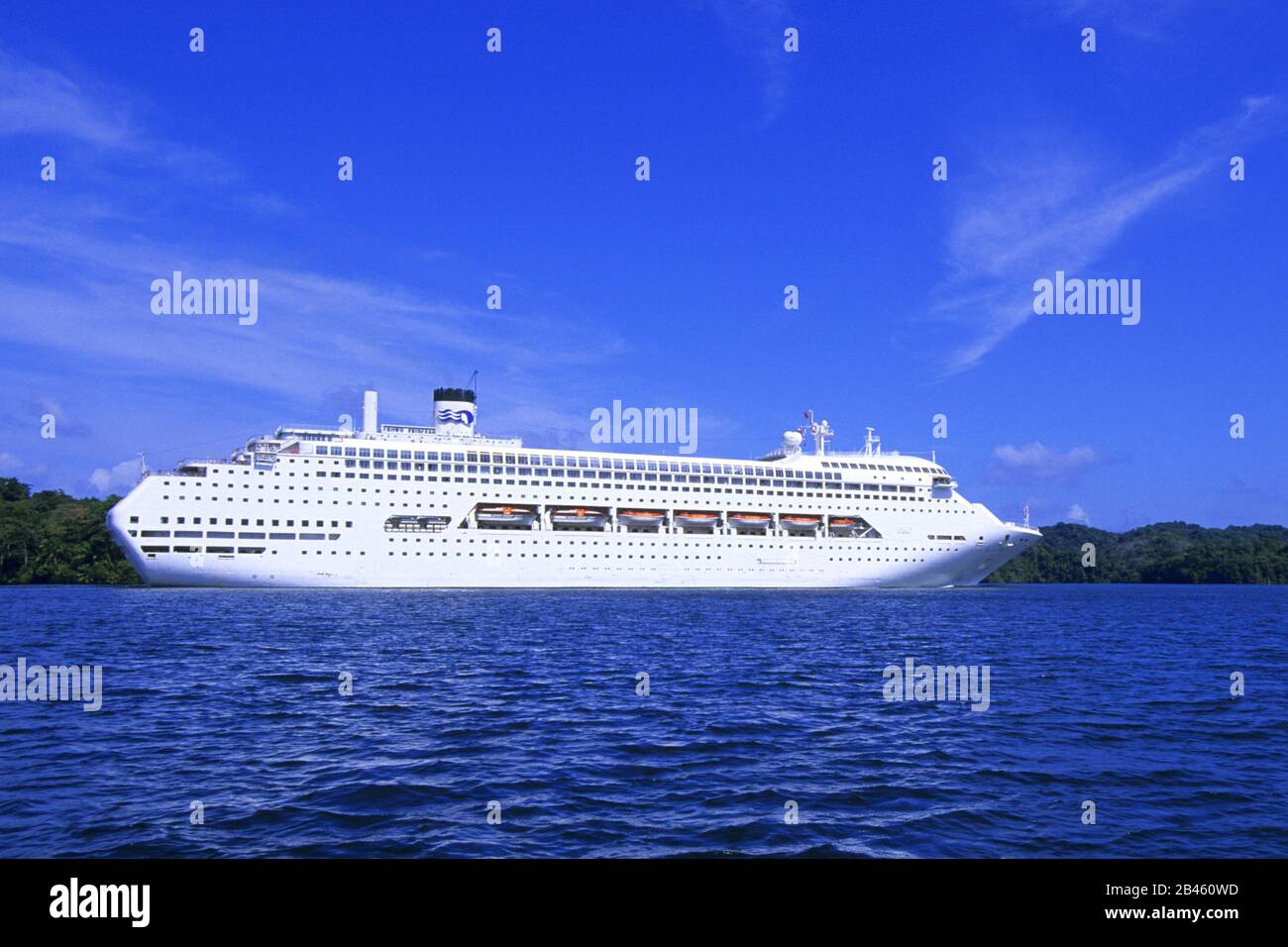 Karibik - Karibik - Panama - Kreuzfahrtschiff Stockfoto