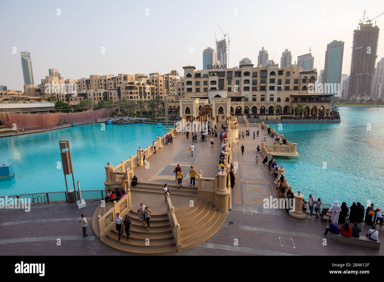 Souk al Bahar in Dubai, VAE Stockfoto