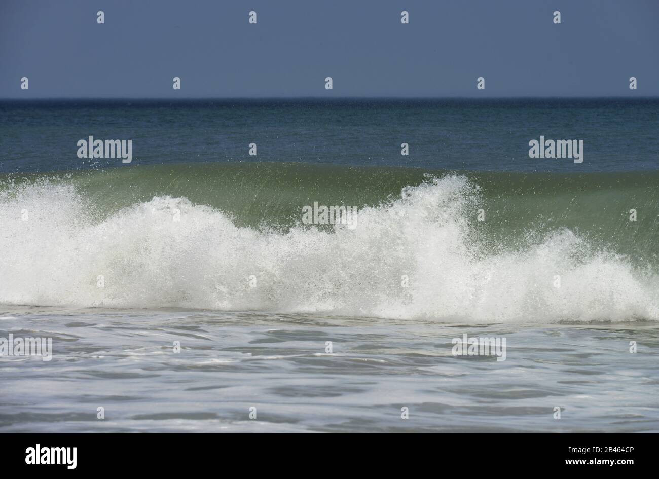 Welle, Nauset Light Beach, Cape Cod, Massachusetts, USA Stockfoto