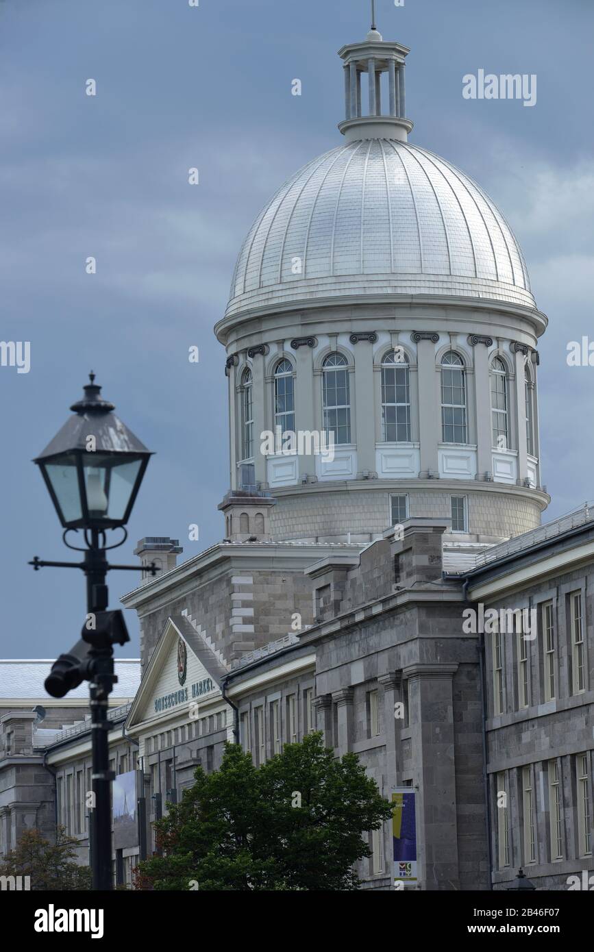 Bonsecours Market, Rue Saint-Paul, Montreal, Quebec, Kanada Stockfoto