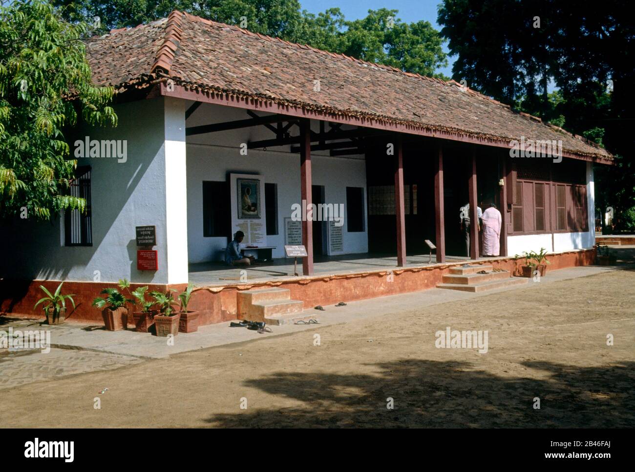 Sabarmati-Ashram, Ahmedabad, Gujarat, Indien, Asien Stockfoto