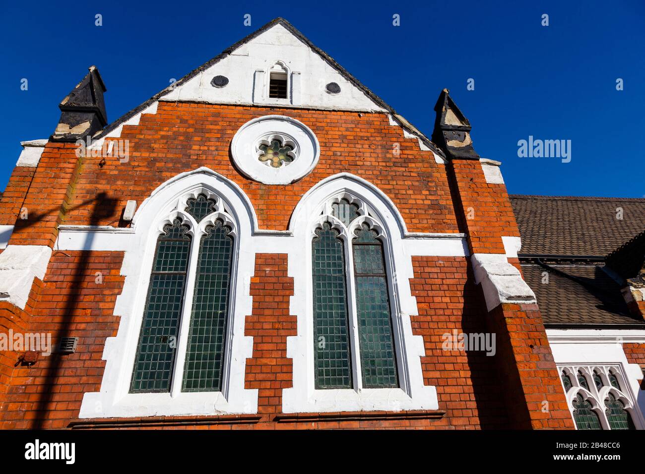 Alte Kirche in Doncaster. Stockfoto