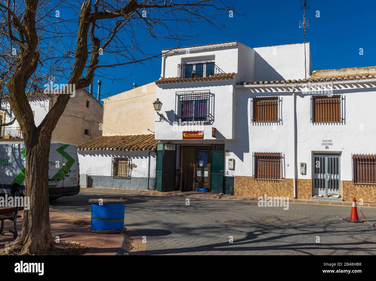 Einkaufen in El Contador, EINER Kleinen Stadt In Andalusien Spanien Stockfoto
