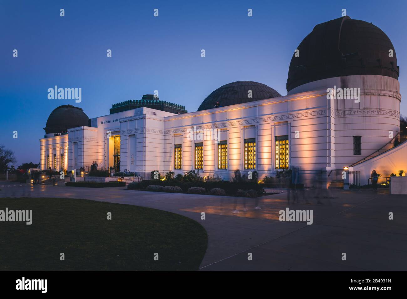 Los Angeles, Kalifornien - 18. Februar 2020: Berühmtes Griffith-Observatorium in Los Angeles, USA Stockfoto