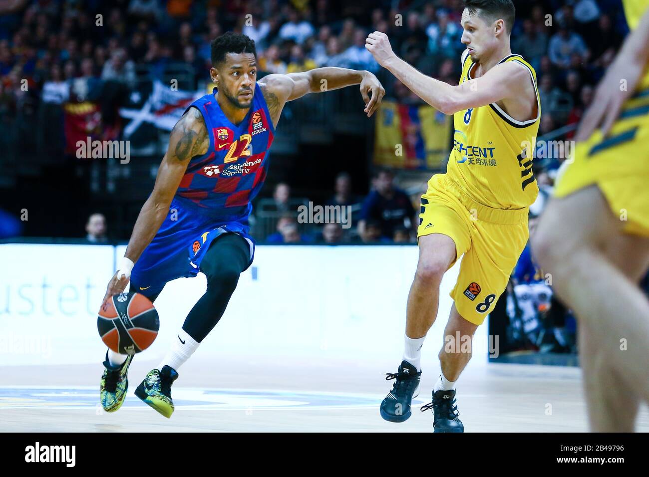 Berlin, 04. März 2020: Cory Higgins vom FC Barcelona Basketball im Einsatz während des Basketballspiels der Euroleague Stockfoto