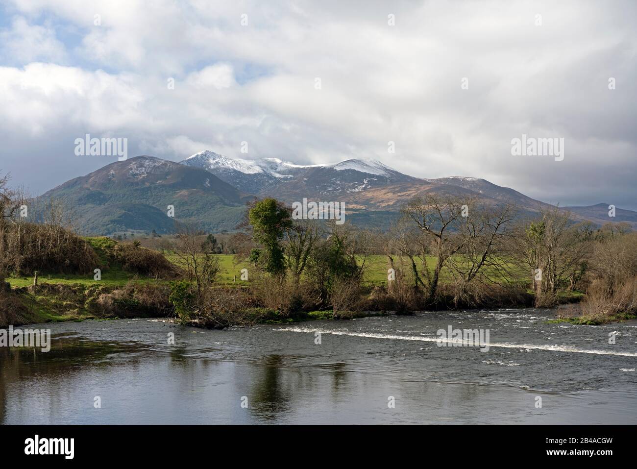 River Laune in Killarney, County Kerry, Irland. Stockfoto