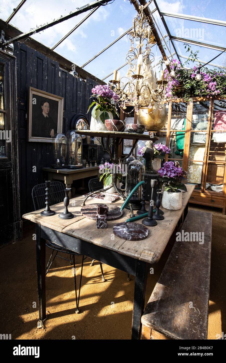 Petersham Nurseries, das schicke Gartencenter in Richmond im Besitz von Gael und Francesco Boglione, Befindet Sich auf dem Gelände des Petersham House, Surrey, England Stockfoto