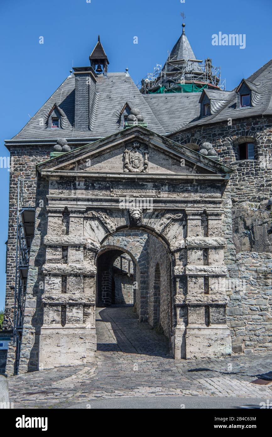 Schloss Altena im Märkischen Kreis Stockfoto