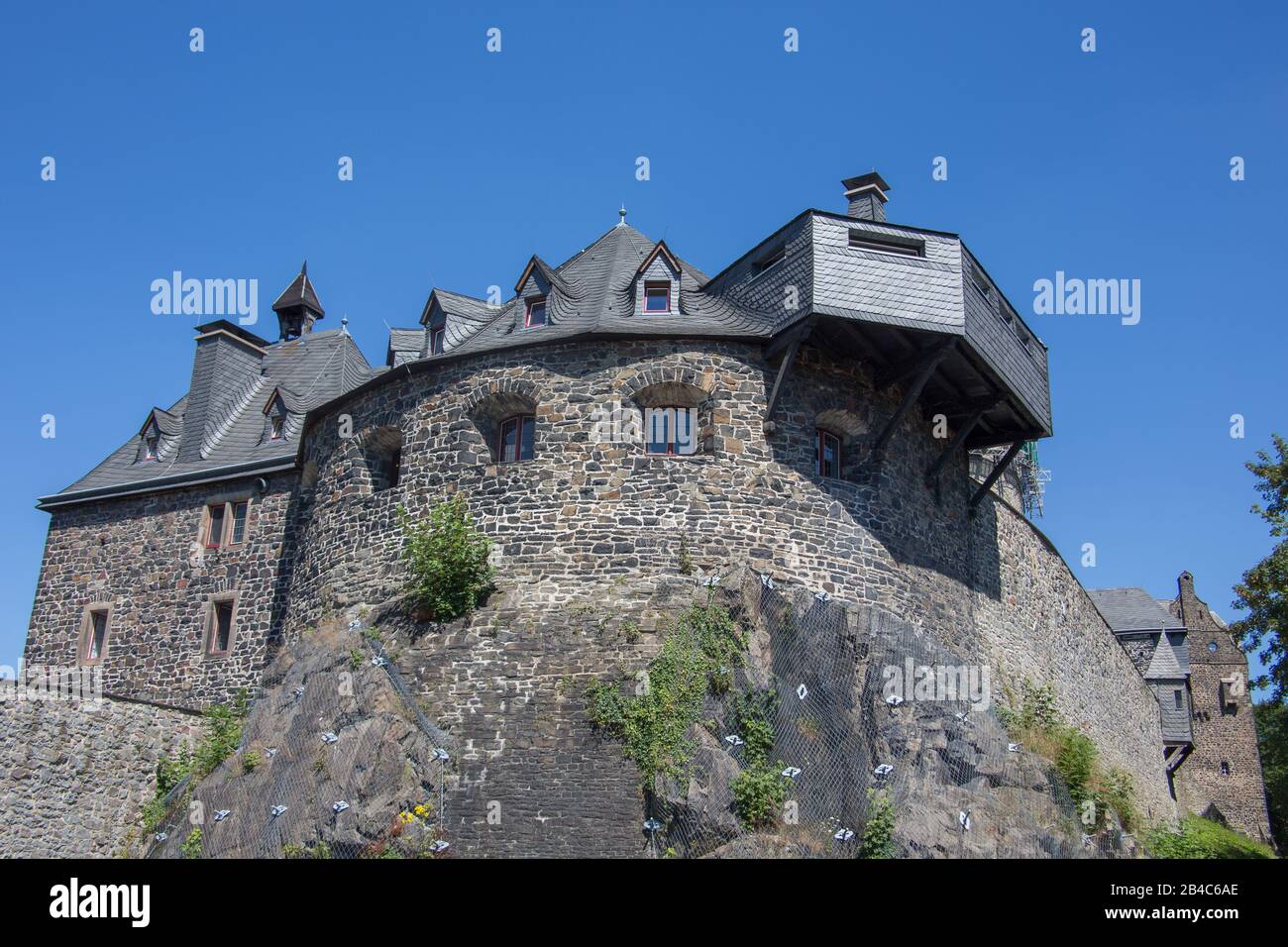 Schloss Altena im Märkischen Kreis Stockfoto