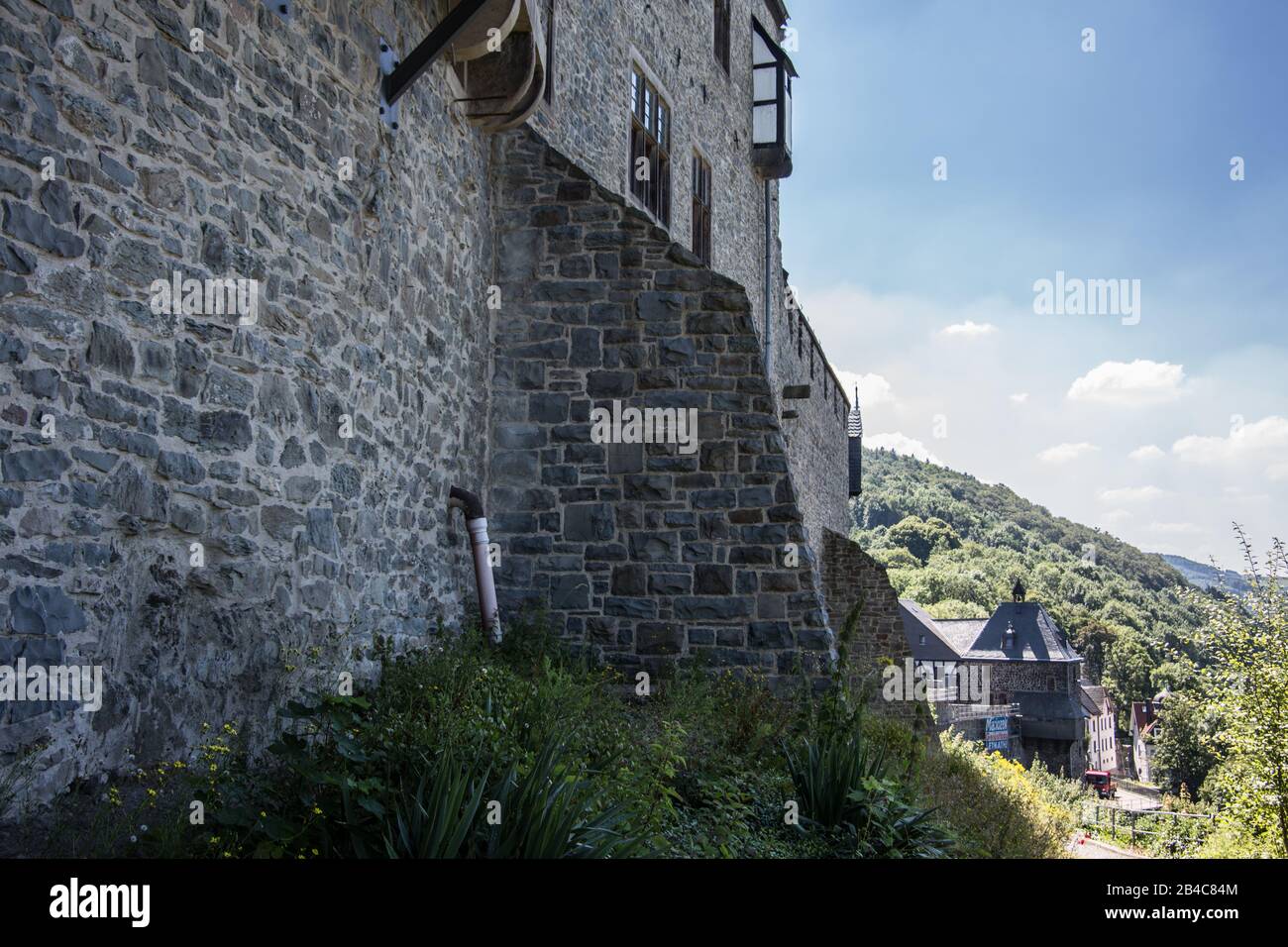Schloss Altena im Märkischen Kreis Stockfoto