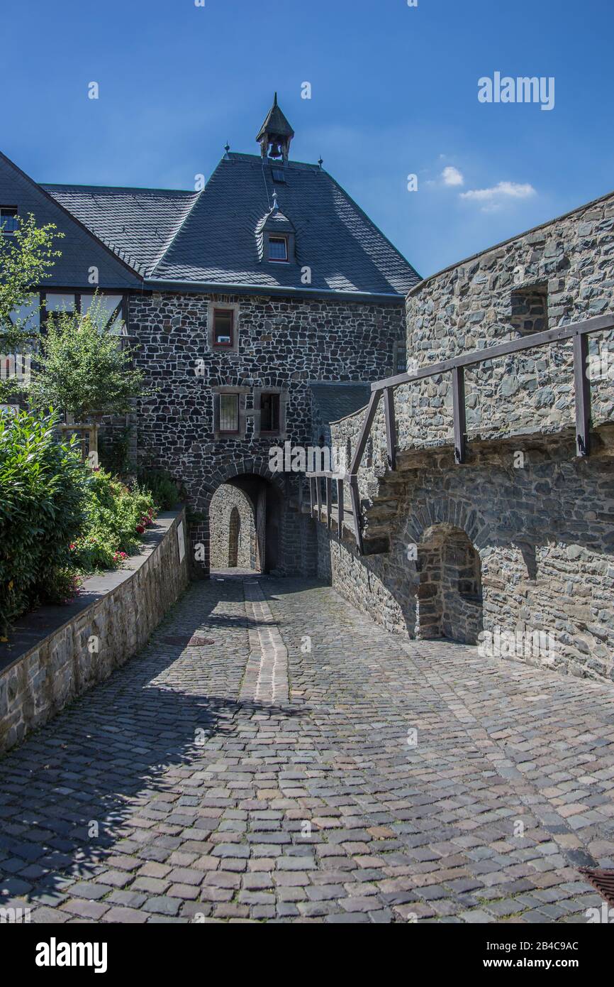 Schloss Altena im Märkischen Kreis Stockfoto