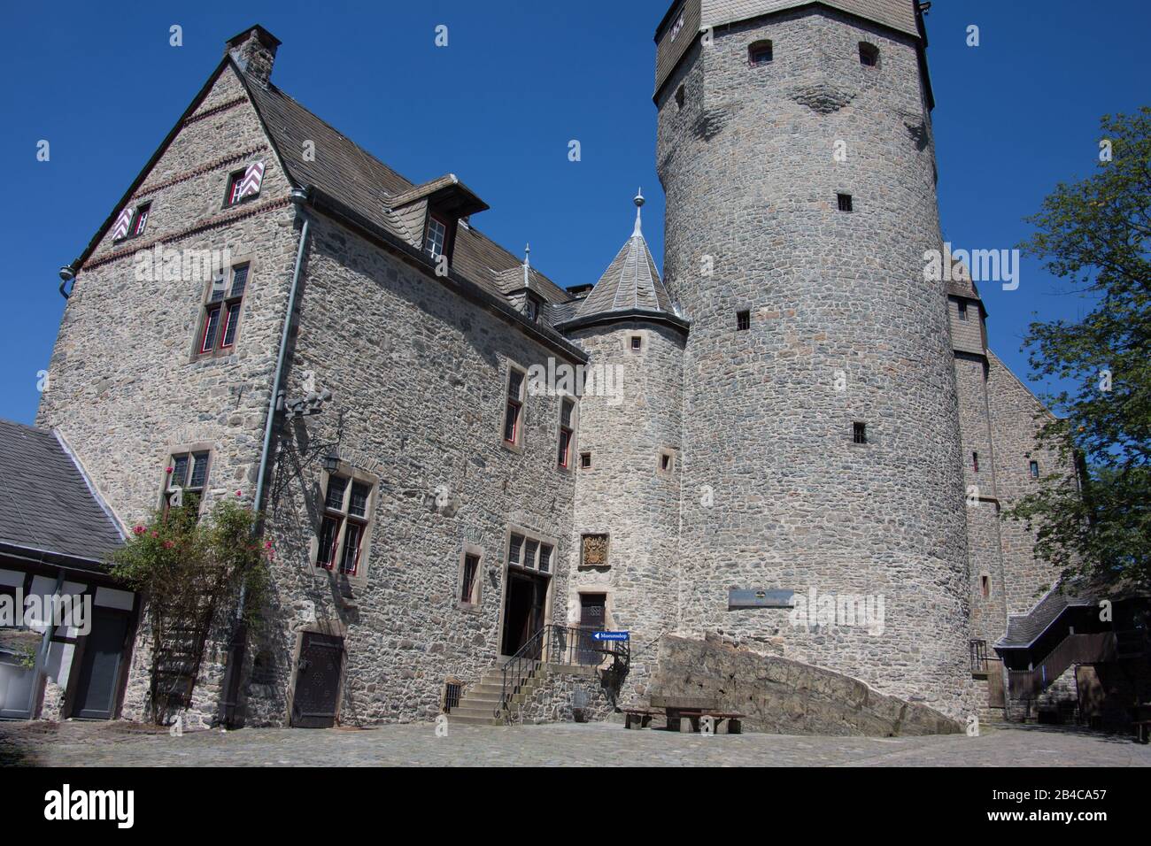 Schloss Altena im Märkischen Kreis Stockfoto