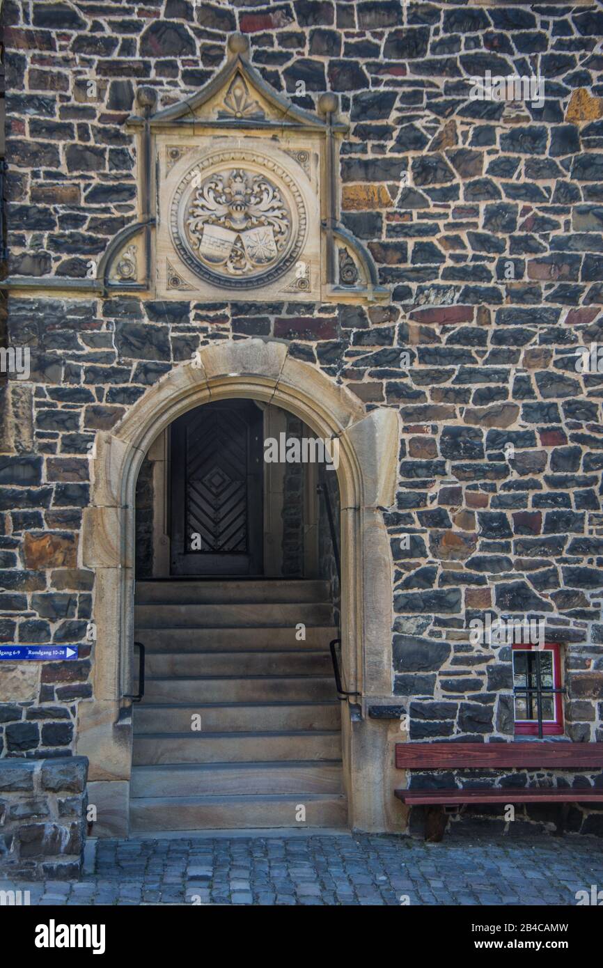 Schloss Altena im Märkischen Kreis Stockfoto